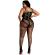 Moonlight - Model 4 Bodystocking Black Plus Size