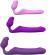 Adrien Lastic - Queens Strap-On Flexible Violet Size M