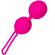 Adrien Lastic - Geisha Lastic Silicone Balls Size S Fuchsia