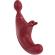 Adrien Lastic - Fusion Triple Clitoris Stimulator & G-Spot Red