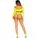 Leg Avenue - Bodysuit Seamless With Thong Yellow