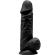 Silexd - Model 1 Realistic Penis Premium Silexpan Silicone Black 21.5 CM