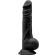 Silexd - Model 1 Realistic Penis Premium Silexpan Silicone Black 24 CM