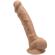 Silexd - Model 1 Realistic Penis Premium Silexpan Silicone Caramel 17.5 CM