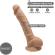 Silexd - Model 1 Realistic Penis Premium Silexpan Silicone Caramel 23 CM