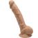 Silexd - Model 1 Realistic Penis Premium Silexpan Silicone Caramel 23 CM