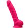 Silexd - Model 1 Realistic Penis Premium Silexpan Silicone Fuchsia 23 CM