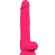 Silexd - Model 1 Realistic Penis Premium Silexpan Silicone Fuchsia 38 CM