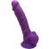 Silexd - Model 1 Realistic Penis Premium Silexpan Silicone Violet 17.5 CM