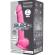 Silexd - Model 1 Realistic Penis Premium Silicone Silexpan Fluorescent Pink 17.5 CM