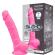 Silexd - Model 1 Realistic Penis Premium Silicone Silexpan Fluorescent Pink 17.5 CM