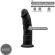 Silexd - Model 2 Realistic Penis Premium Silexpan Silicone Black 15 CM