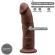 Silexd - Model 2 Realistic Penis Premium Silexpan Silicone Brown 23 CM