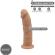 Silexd - Model 2 Realistic Penis Premium Silexpan Silicone Caramel 15 CM