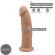 Silexd - Model 2 Realistic Penis Premium Silexpan Silicone Caramel 19 CM