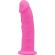 Silexd - Model 2 Realistic Penis Premium Silexpan Silicone Fluorescent Pink 15 CM