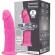 Silexd - Model 2 Realistic Penis Premium Silexpan Silicone Fluorescent Pink 15 CM