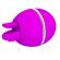 Pretty Love - Gemini Ball Purple Round Silicone Vibrator