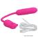 Pretty Love - Pink Silicone Vibrating Bullet