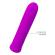 Pretty Love - Curtis Mini Super Power Vibrator 12 Violet Silicone Vibrations