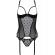 Passion - Marina Corset & Thong Black