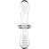 Satisfyer - Double Crystal Dildo Transparent