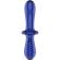 Satisfyer - Double Crystal Dildo Blue