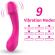 Armony - Dildo Vibrator G-Spot Silicone Fuchsia