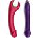 Armony - Prince Dildo Vibrator & Rotator Red