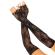 Leg Avenue - Floral Network Fingerless Gloves Black