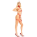 Leg Avenue - Harness & Headband Nurse Red L