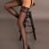 Livco Corsetti Fashion - Morjama Lc XG019 Stockings Black One Size