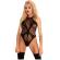 Livco Corsetti Fashion - Adalen Lc 17347 Body Black One Size