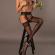 Livco Corsetti Fashion - Monikoni XG054 Stockings Black One Size