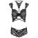 Livco Corsetti Fashion - Palmenom Lc 90614 Bra + Panty Black