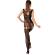 Livco Corsetti Fashion - Ambroise Lc 17352 Bodystocking Crotchless Black One Size