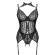 Livco Corsetti Fashion - Giellandra For The Senses Collection Corset + Panty Black