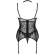 Livco Corsetti Fashion - Giellandra For The Senses Collection Corset + Panty Black