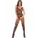 Livco Corsetti Fashion - Rehanna LC17370 Bodystockings Crotchless Black One Size