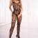 Livco Corsetti Fashion - Rehanna LC17370 Bodystockings Crotchless Black One Size