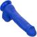 Admiral - Captain Realistic Dildo Vibrator Blue