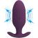 Pretty Love - Jefferson App Controlled Anal Plug Purple