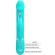 Pretty Love - Kampas Rabbit 3 In 1 Multifunction Vibrator With Tongue Aqua Green