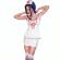 Chilirose - Cr 4160 Costume Nurse Top & Skirt L/XL