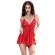 Chilirose - Cr 4461 Babydoll Red S/M