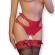 Chilirose - Cr 4656 Panties Crotchless Red L/XL