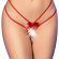 Chilirose - Cr 4695 Babydoll & Thong Crotchless Red L/XL