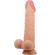 Pretty Love - Sliding Skin Series Realistic Dildo With Sliding Skin Suction Cup 24 CM