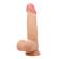 Pretty Love - Sliding Skin Series Realistic Dildo With Sliding Skin Suction Cup 21.8 CM