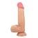 Pretty Love - Sliding Skin Series Realistic Dildo With Sliding Skin Suction Cup 21.8 CM